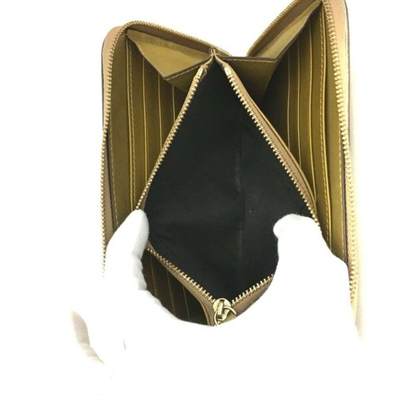 BURBERRY Nova Check Nylon Leather Zip Around Long Wallet /5R0380 - Picture 6 of 8